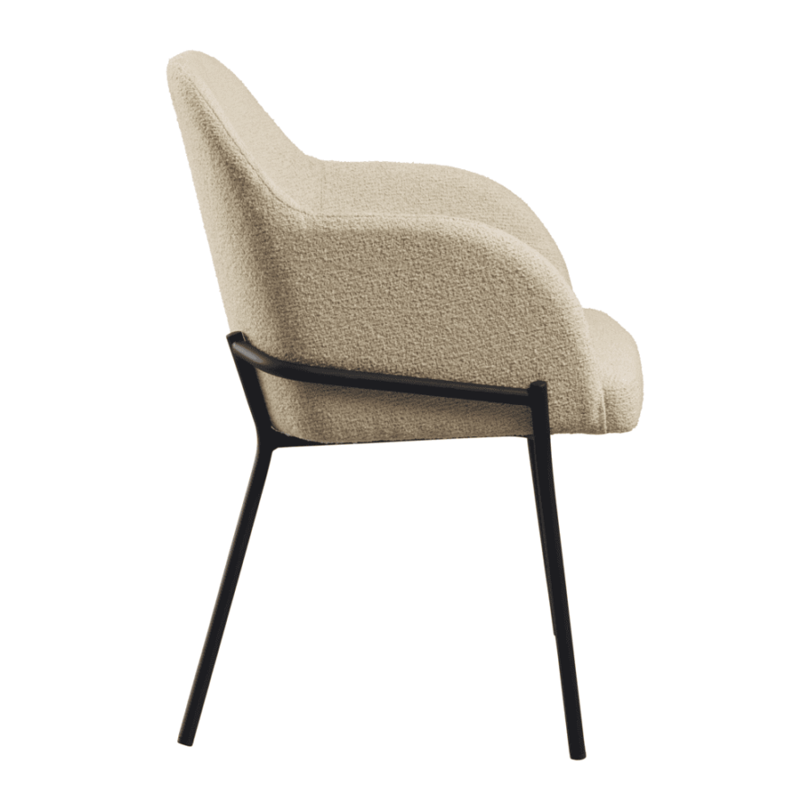 Westbury Armchair Natural Side