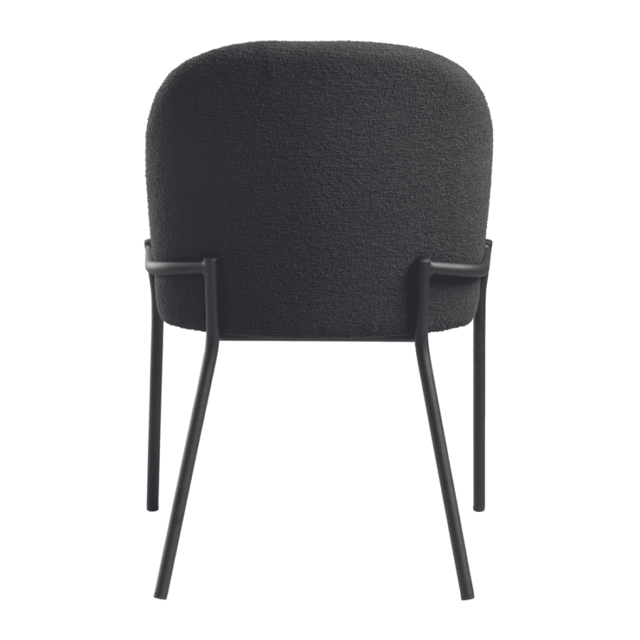 Westbury Side Chair Dark Grey Back