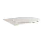 White Carrara Marble Top Square and Round