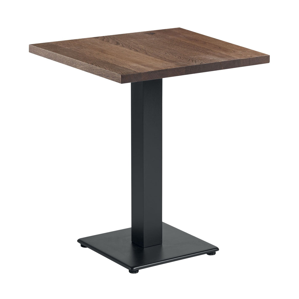 windsor dining table smoked 60x60cm za.2205ct
