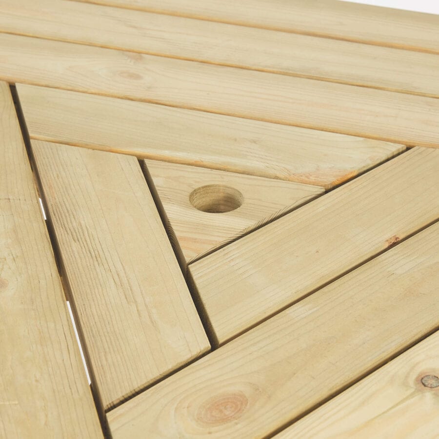 winer diner triangle picnic table 6 9 seater