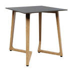 Wings Dining Table - Oak - 70x70cm - 12mm HPL Table Top