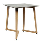 Wings Dining Table - Oak - 70x70cm - 12mm HPL Table Top
