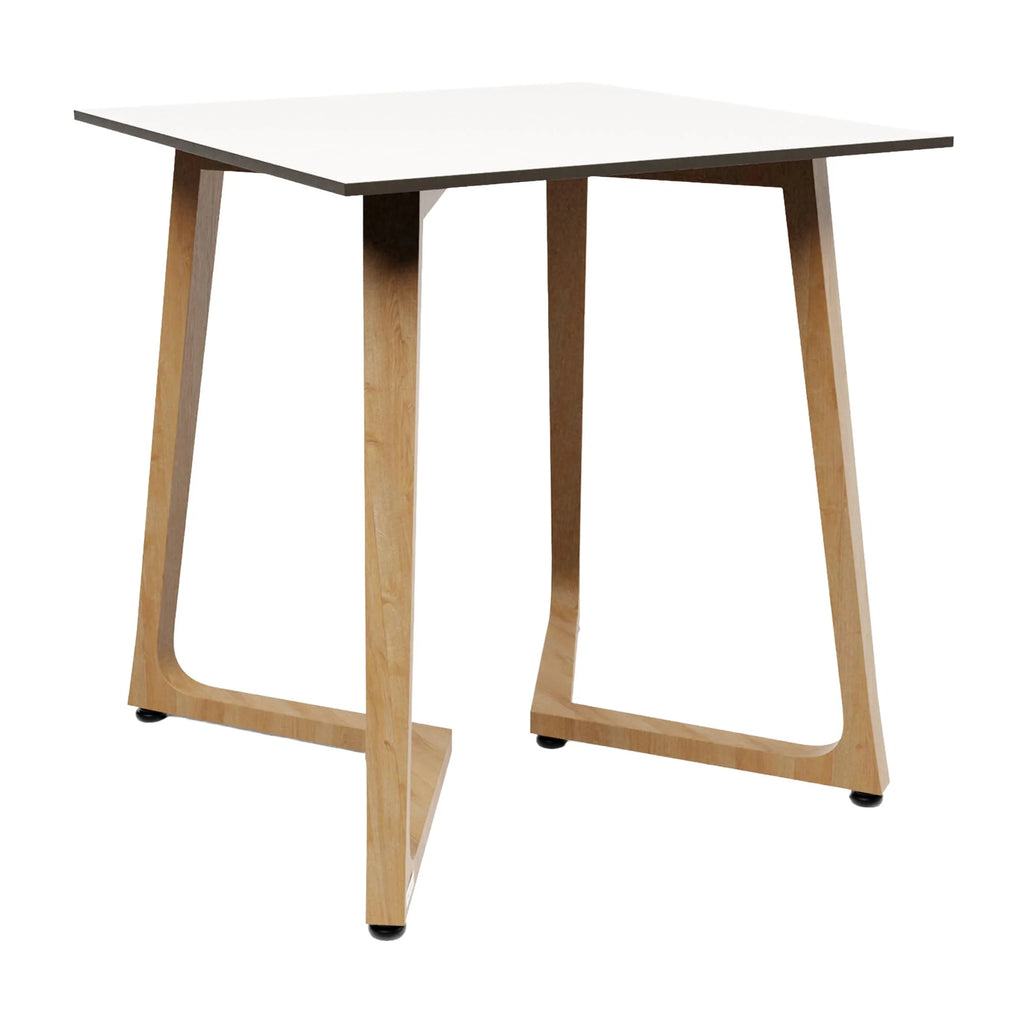 Wings Dining Table - Oak - 70x70cm - 12mm HPL Table Top