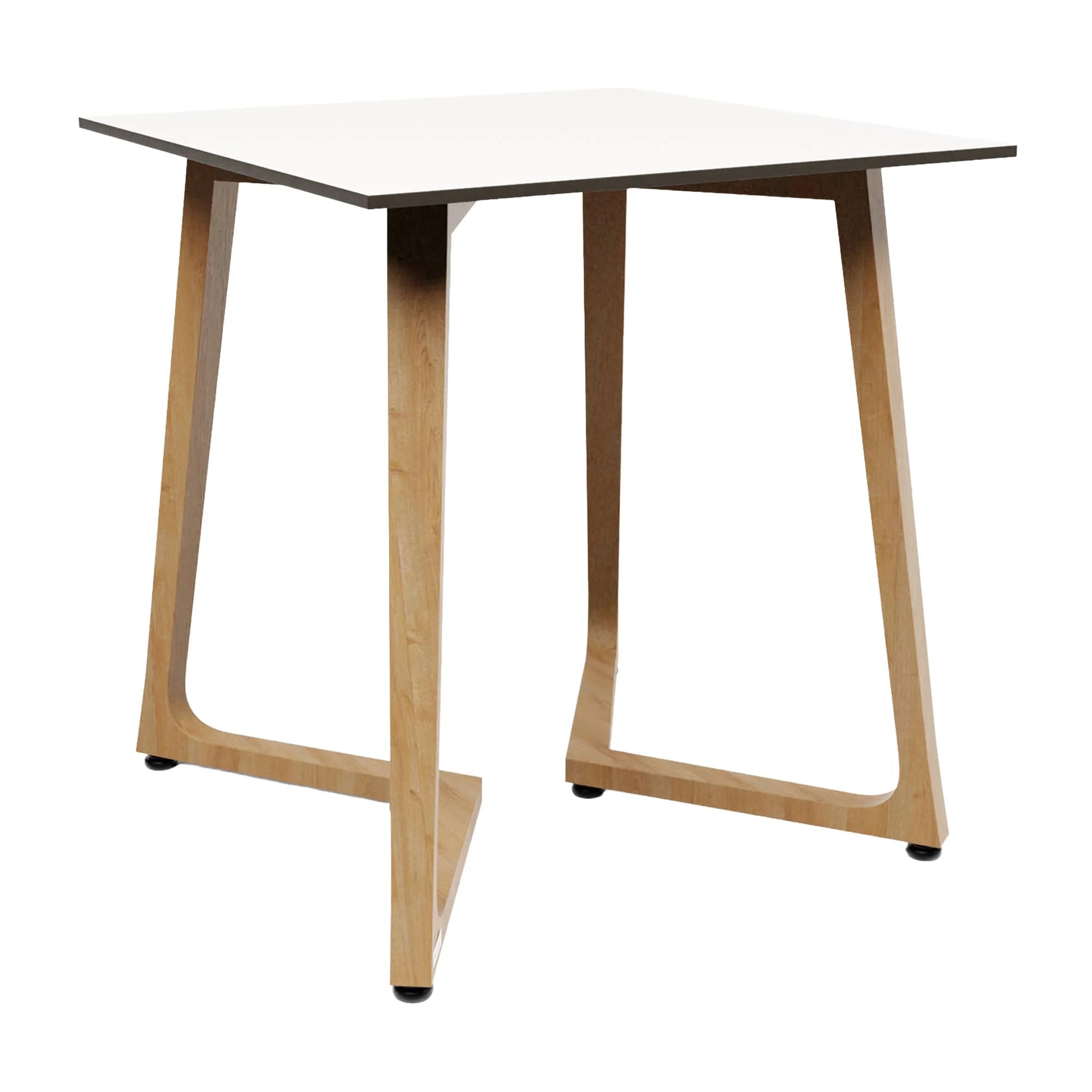 Wings Dining Table - Oak - 70x70cm - 12mm HPL Table Top