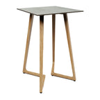 Wings Poseur Table - Oak - 70x70cm - 12mm HPL Table Top