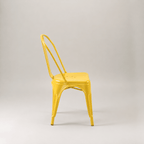 Paris Cafe Chair – Yellow