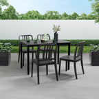 Zap Eko Rectangular Dining Height Complete Tables Rezzo Recycled Side Chair Insitu Square