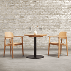 Zap Relish Armchair Solid Character Oak Top Round Moderno Large Round Dining Height Base Insitu Square