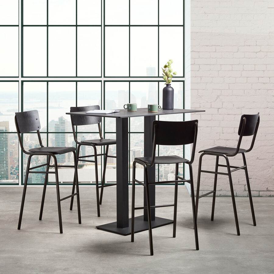 Zap Tavo Wood Stool Insitu